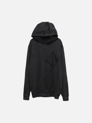 Function Vintage Patchwork Washed Hoodie