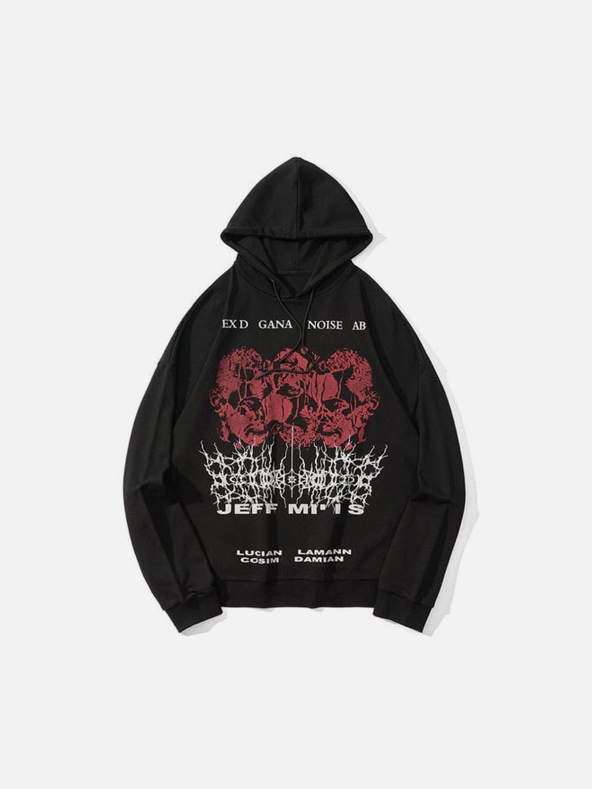 Thorny Head Oversized Washed Hoodie