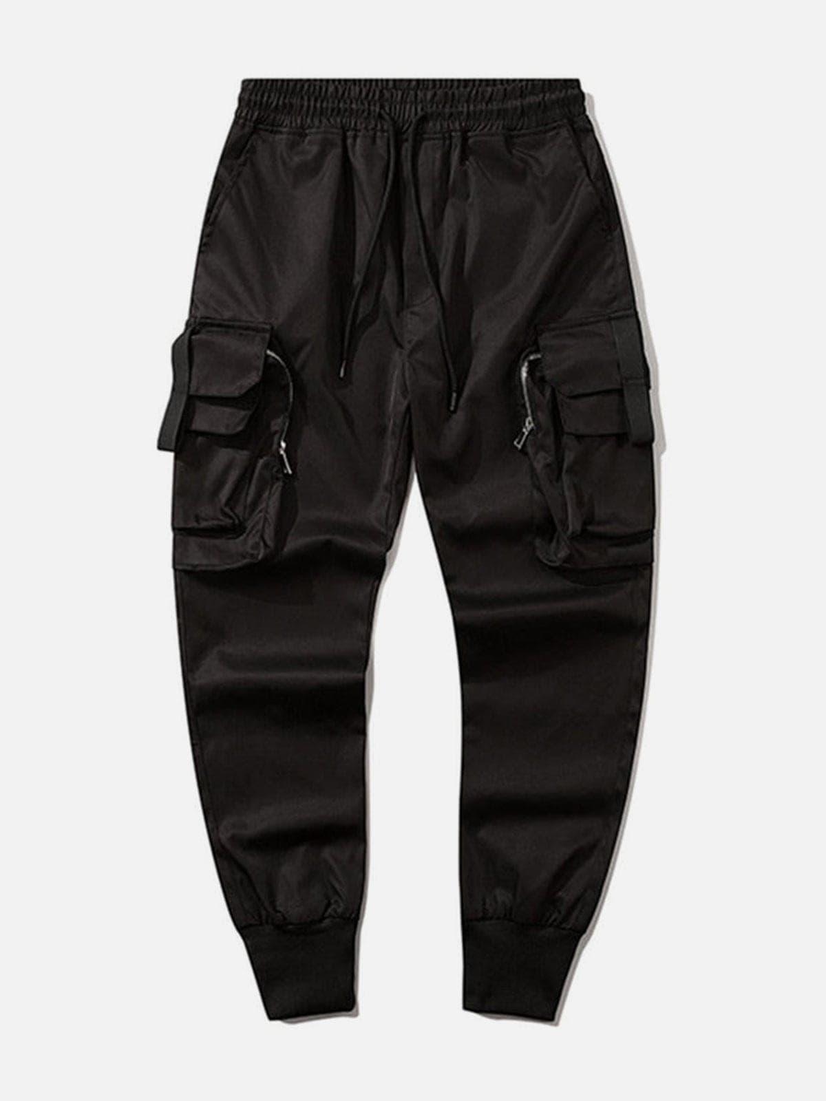Function Zipper Pockets Cargo Pants