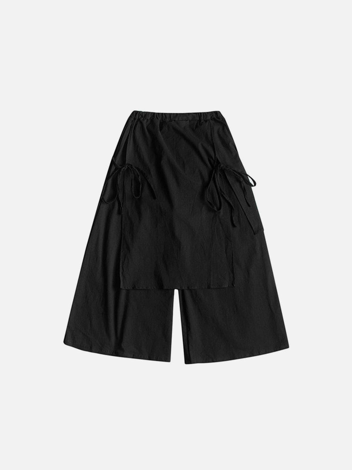 Dark Irregular Harem Pants