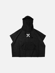 Dark Oversized Wizard Cloak Hoodie
