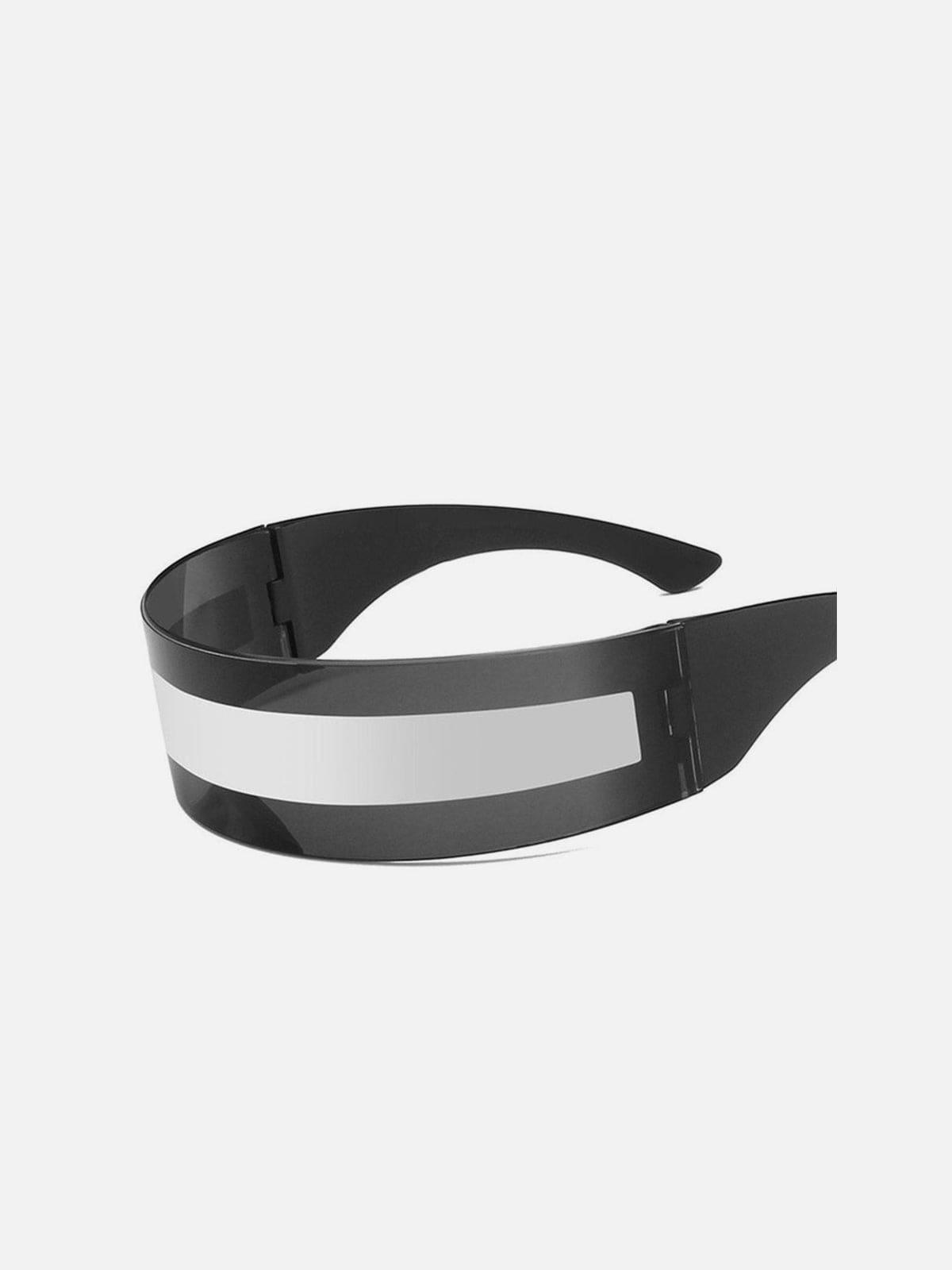 Cyberpunk Technology Translucent Gradient Glasses