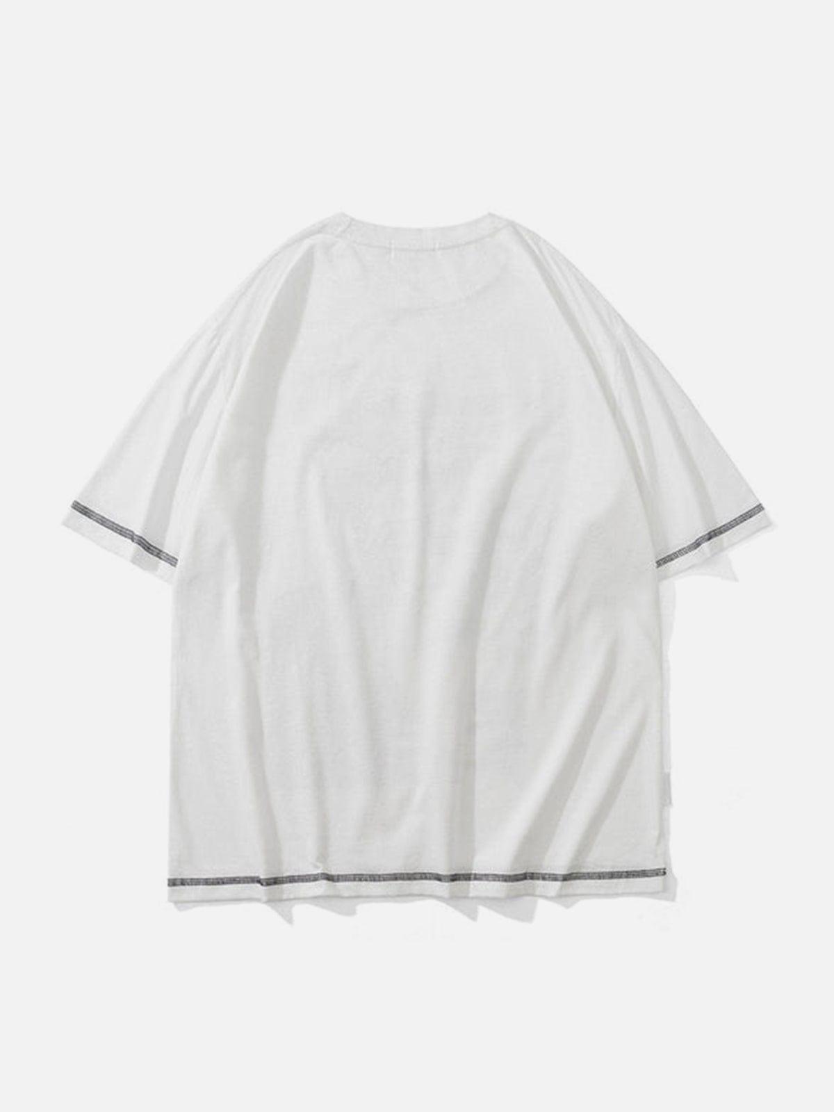 Splash Ink Letters Graphic Tee