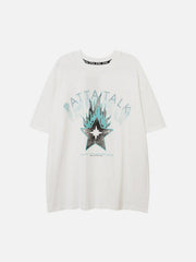 Burning Star Graphic Tee