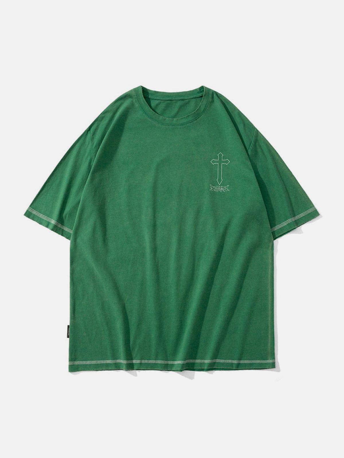 Cross Washed Graphic Tee