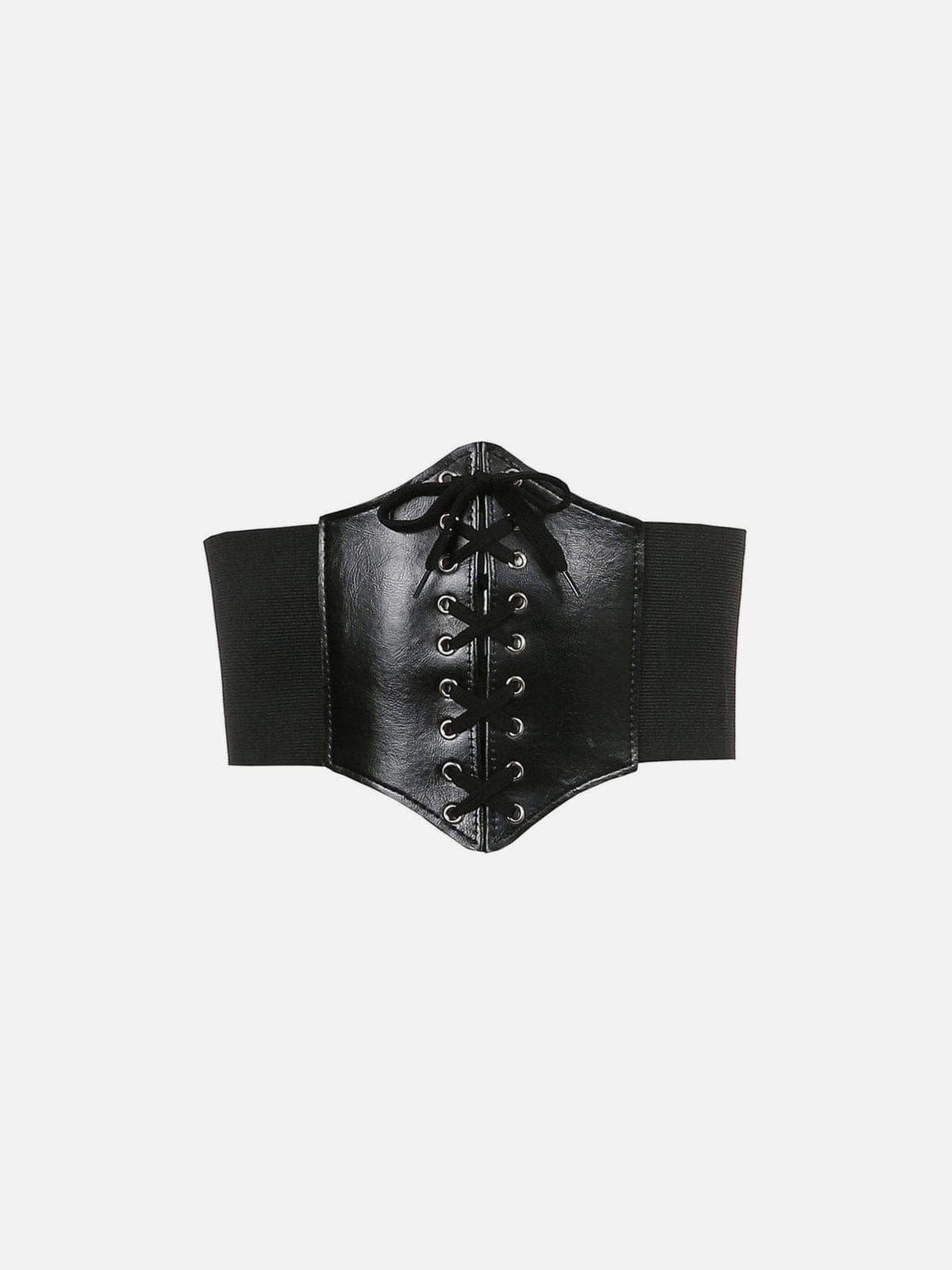Punk Dark Irregular PU Belt