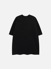 Dark Funny Color Graffiti Tee