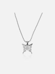 Punk Butterfly Necklace