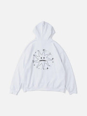 Circus Sun Print Hoodie