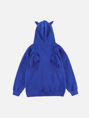 Devil Wings Decoration Hoodie