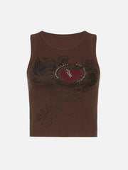 Rock Personality Drill Vest