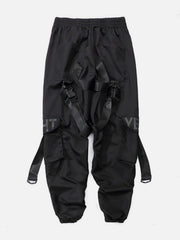 "Streamer buckle" Cargo Pants