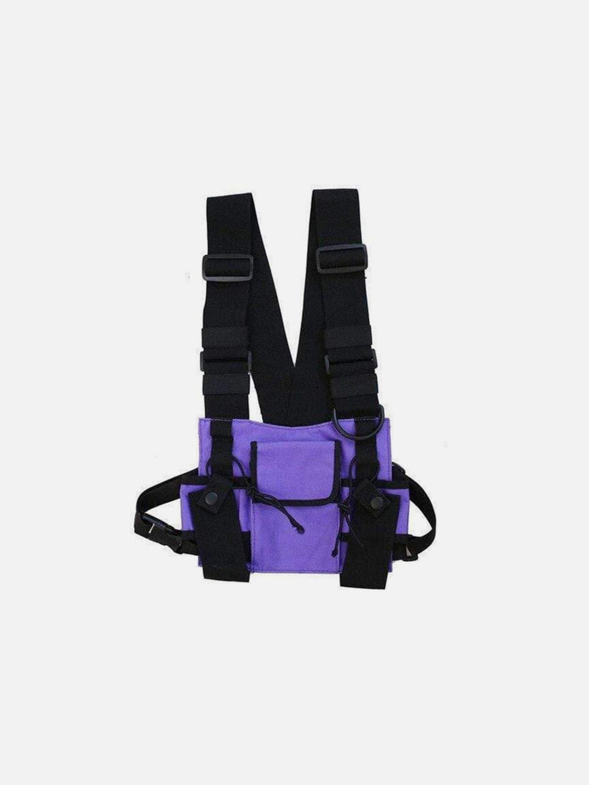 Hip Hop Streetwear Men Fashion Shoulder Bag