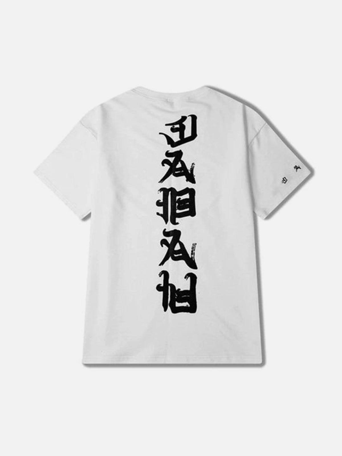 "Ghost Gothic Alphabet" Tee