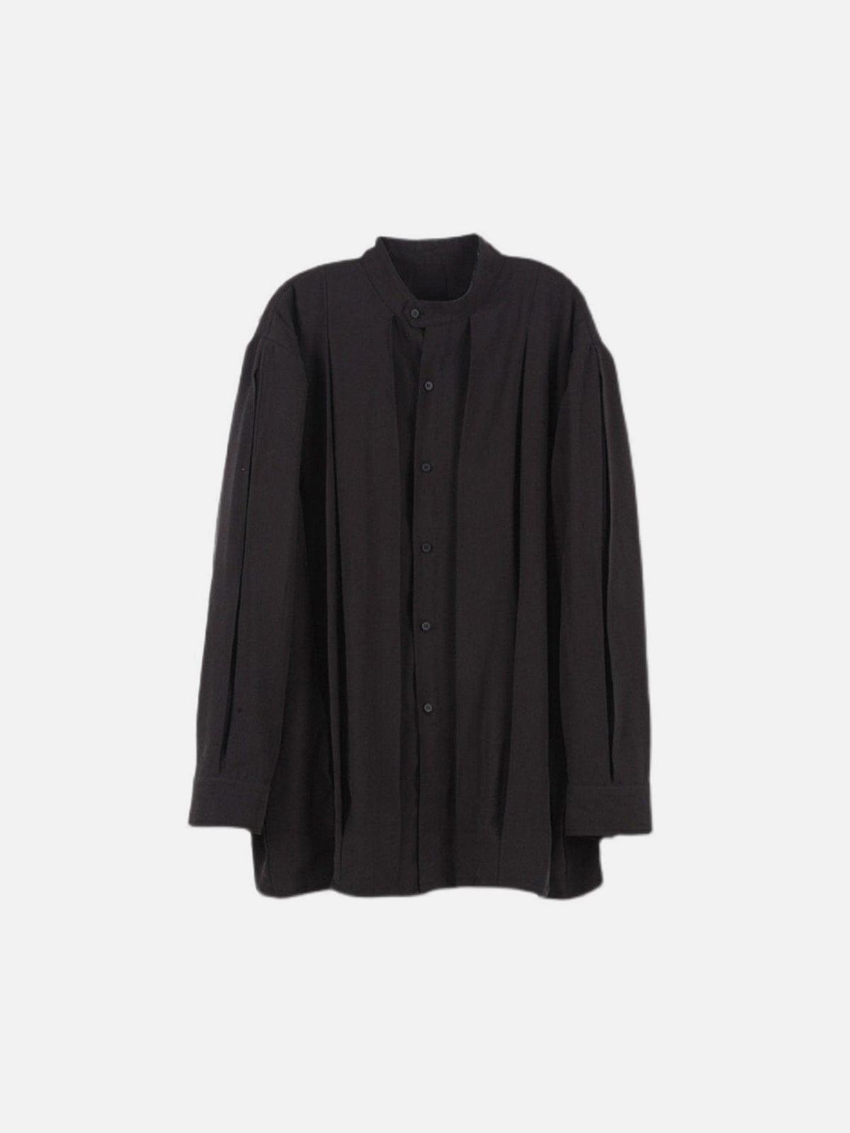 Oversize Fold Long Sleeve Shirt