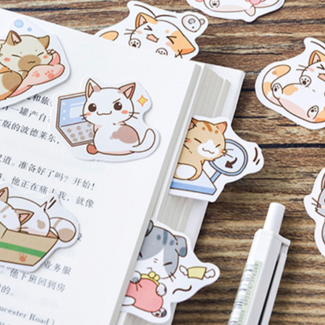 Little Milk Cat Stickers