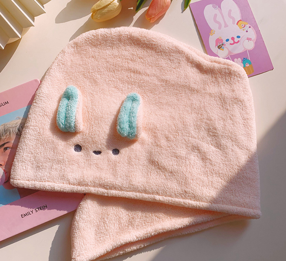 Cute Rabbit Shower Cap