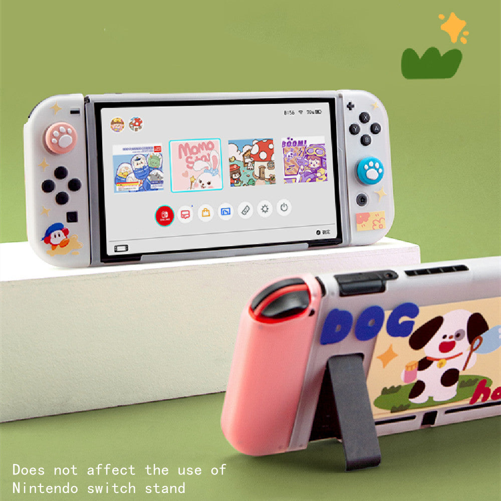 Transparent White Silicone Switch Case Collection