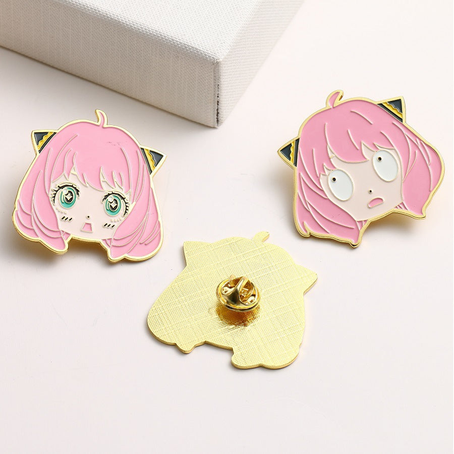 Cute Anime Alloy Pin