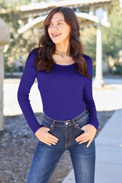 Full Size Long Sleeve Bodysuit
