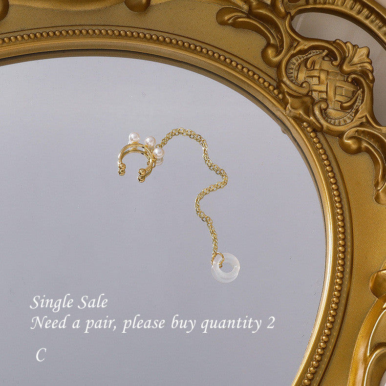 Kawaii Airpods Pearl Ear Chain