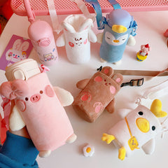 Cute Cartoon Thermos Cup Protective Case