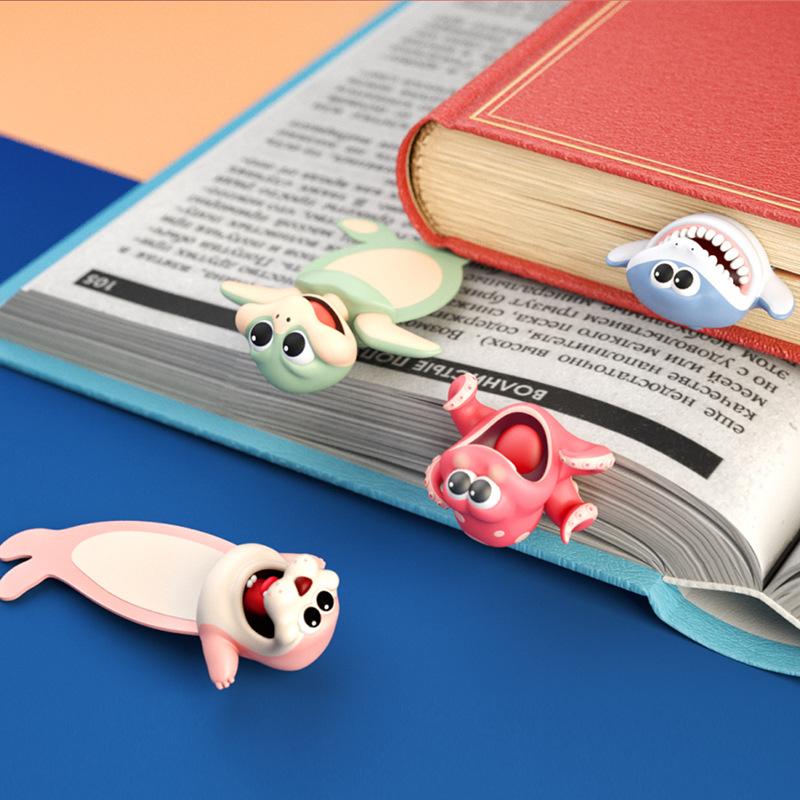 Wacky Animal Bookmarks