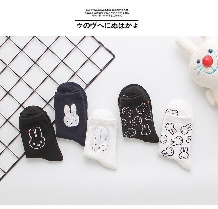 Cartoon Anime Rabbit Socks