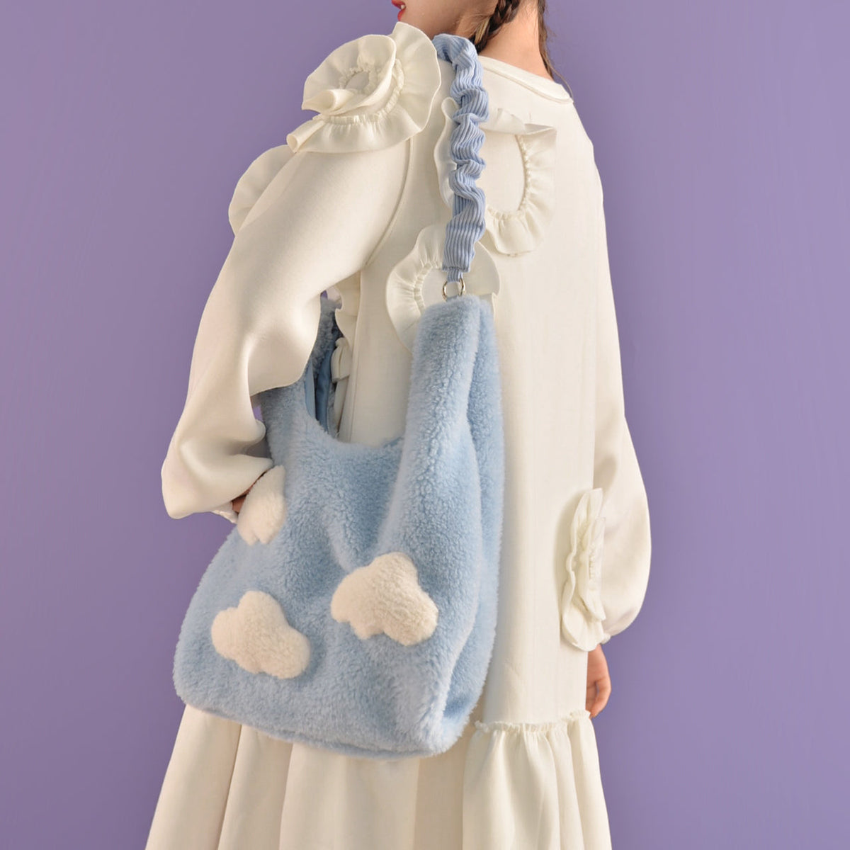 Milk Blue Cloud Bag