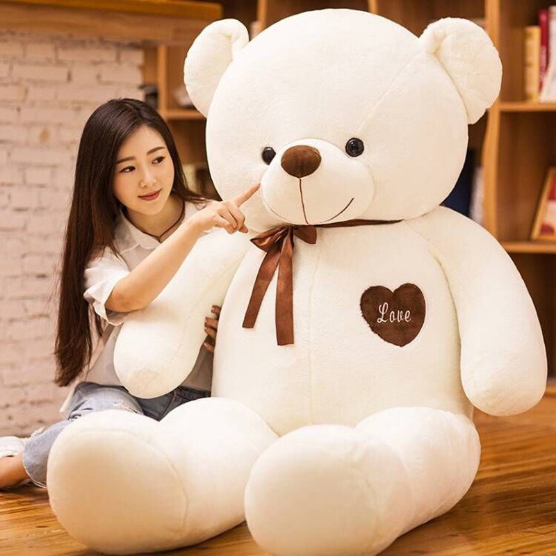 1m-2m Giant  Big teddy bears  Animals toys pink Baby birthday gift soft Pillow Dolls plush teddies