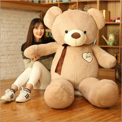 1pc Huge Size 200cm America Giant Teddy Bear Plush Toys Soft Teddy Bear Skin Popular Birthday Valentine Gifts For Girls Kids