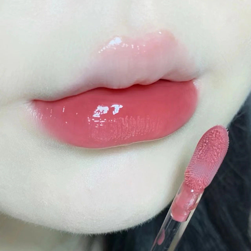 Glass Jelly Round Tube Lip Gloss