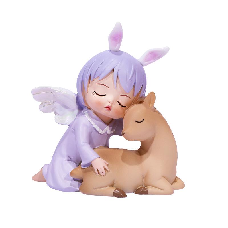 Bunny Ears Little Angel Animal Ornaments