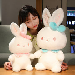 2022 Cute / Soft / Rabbit Plush Toy / Mink Rabbit Doll with Hair Card / Children's Birthday Gift / Christmas Gift