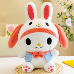 2022 Cute Stuffed Rabbit Plush Toy Soft Toys Cushion Bunny Kid Pillow Doll Birthday Gifts For Children Baby Accompany Sleep Toy