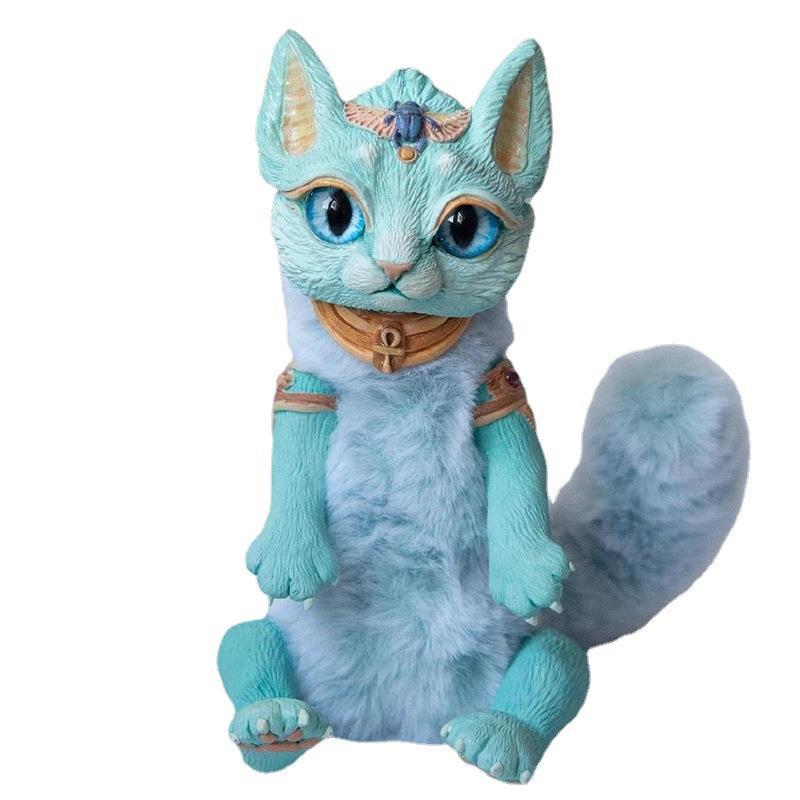 2022 new Bastet fantasy animal Doll Plush Doll Oriental God cat Egyptian pharaoh cat children's birthday gift