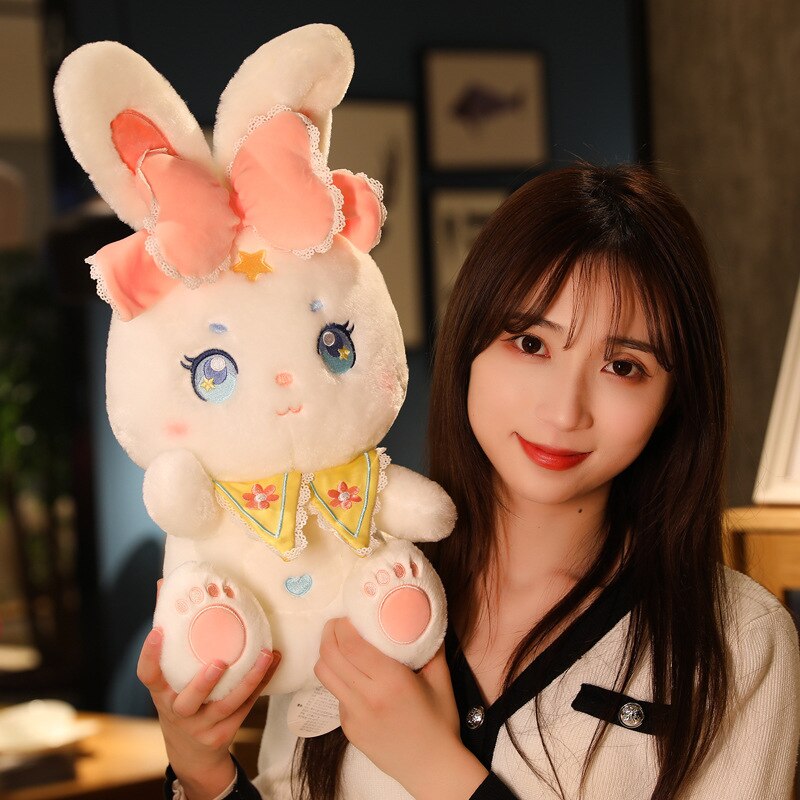 2023 Cute / Soft/ Cartoon/ Beautiful/ Rabbit Plush Toy/ Fashionable Little Rabbit Doll/ Children's Birthday Gift/ Christmas Gift