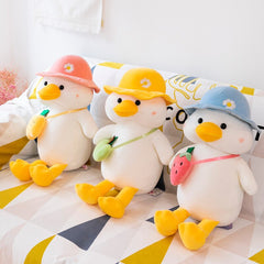 2023 Cute/Soft/Cartoon/Duck Plush Toy/Duck Doll with Carrying Bag/Children's Birthday Gift/Christmas Gift