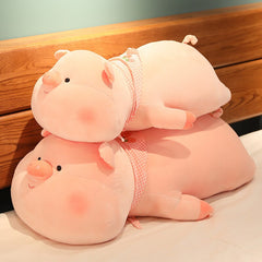 2023 Cute / Soft / Cartoon / Piglet Plush Toy / Strawberry Pink Piglet Doll / Children's Birthday Gift / Christmas Gift