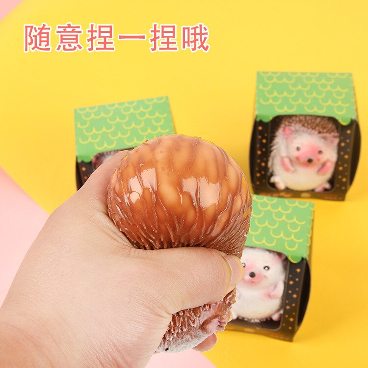 2023 Cute / Soft / Small Hedgehog Kneading Toy / Soft Hedgehog Toy / Children's Decompression Toy / Children's Birthday Gift