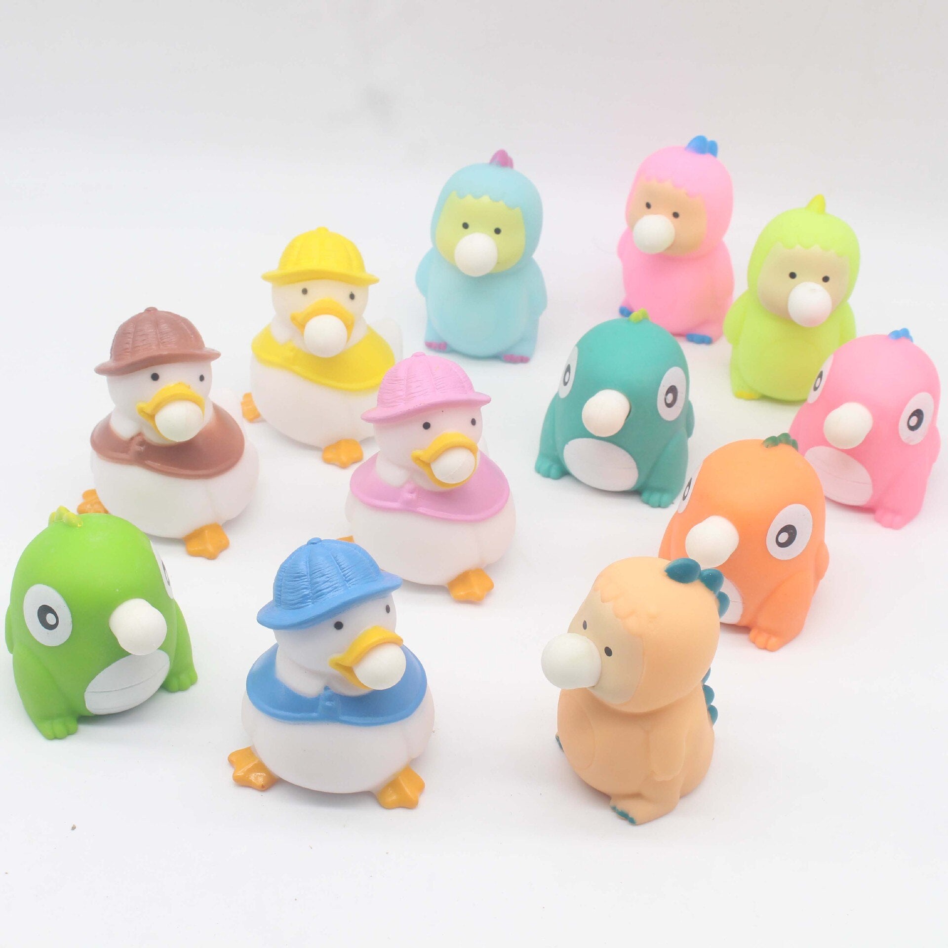 2023 Cute / Soft / Spit Bubble Duck / Bubble Blowing Decompression Bubble Dragon Toys / Children Decompression Toys