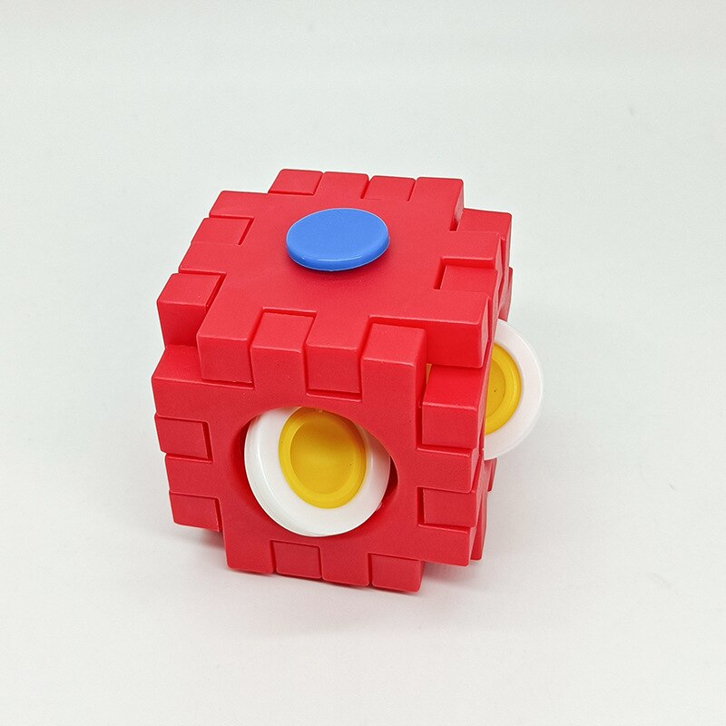 2023 Fingertip Gyro/ Bubble Music Building Block Combination Fingertip Gyro Decompression Toy / Children's Educational Toy