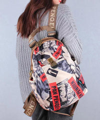 Leisure Travel Printed One Shoulder Crossbody Bag