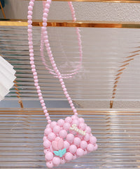 Pink Handmade Woven Kids
