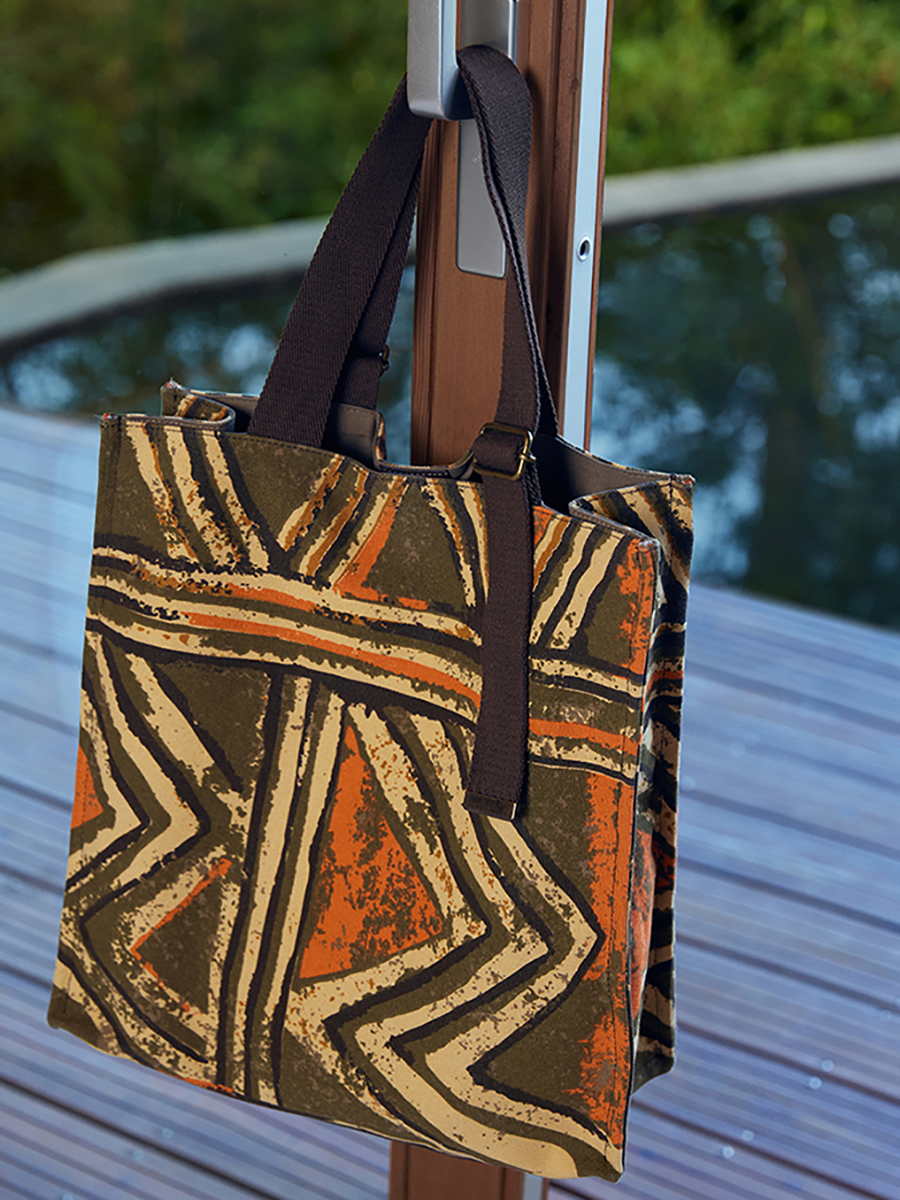 Ethnic Print Large Capacity Shoulder Bags QN010