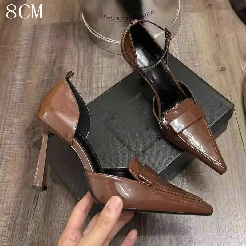 Luxury Runway Brown Pumps