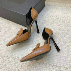 Luxury Runway Brown Pumps