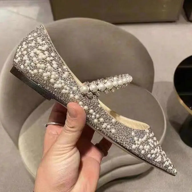 Rhinestone High Heels