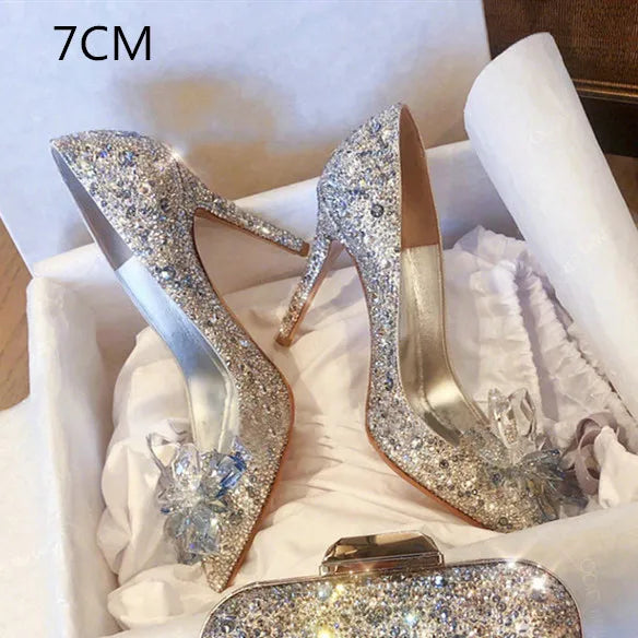 Pointed Shallow Mouth Stiletto Sandals