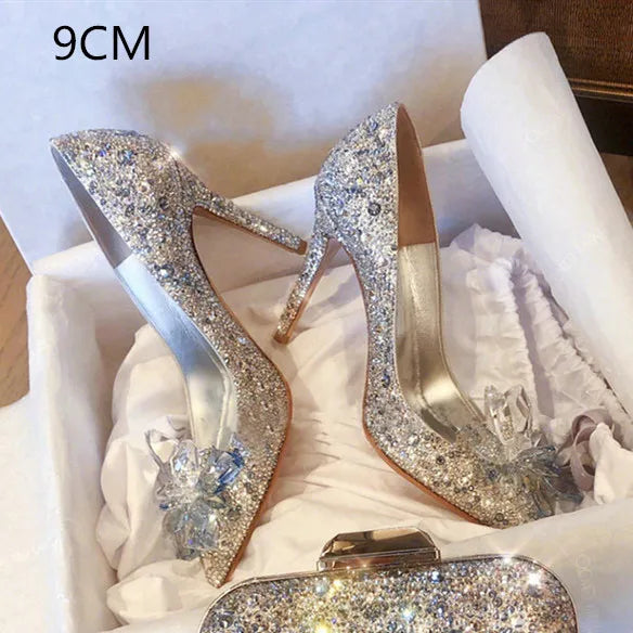 Pointed Shallow Mouth Stiletto Sandals